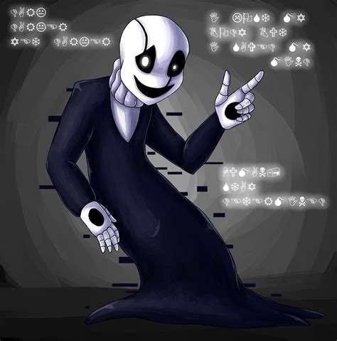 gaster undertale|undertale human and gaster.